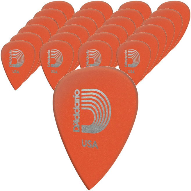 다다리오 듀랄린 프리시전 기타피크 6DOR2 393067, 25개