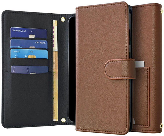 모나프리 에스 백포켓 다이어리 휴대폰 케이스