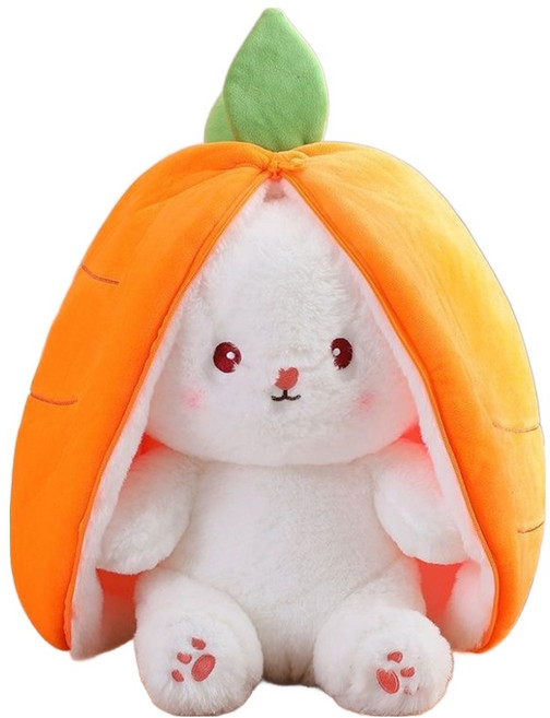 다다랜드 당근 속 숨숨 토끼 인형, 오렌지