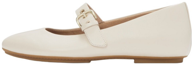 fitflop 女款 Dynamiku Deluxe 皮革芭蕾平底鞋