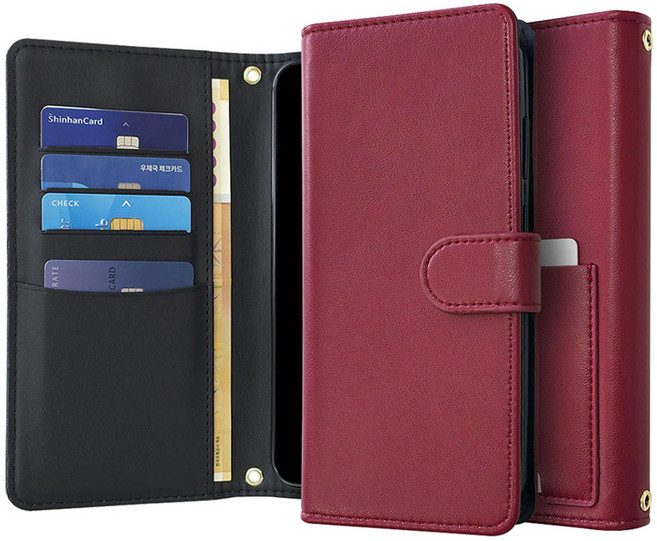 모나프리 에스 백포켓 다이어리 휴대폰 케이스