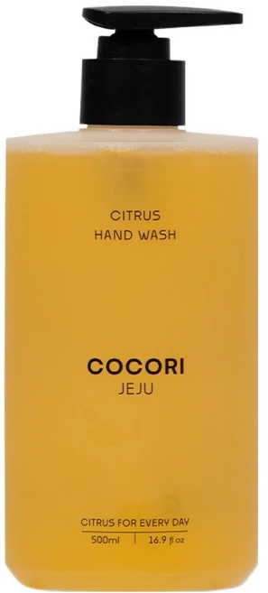 코코리제주 감귤 핸드워시, 500ml, 1개 - 쿠팡
