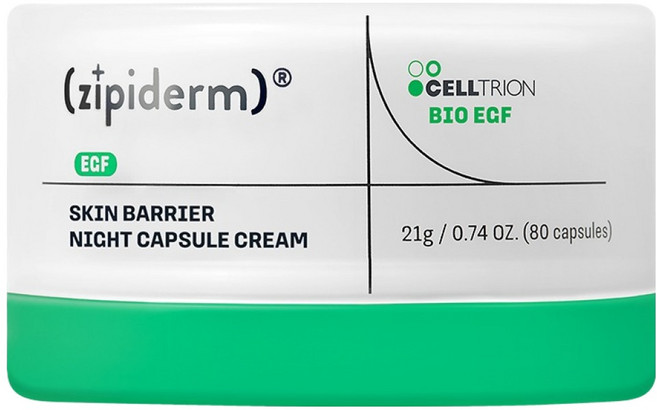셀트리온 지피덤 EGF 스킨베리어 나이트 캡슐 크림, 21g, 1개