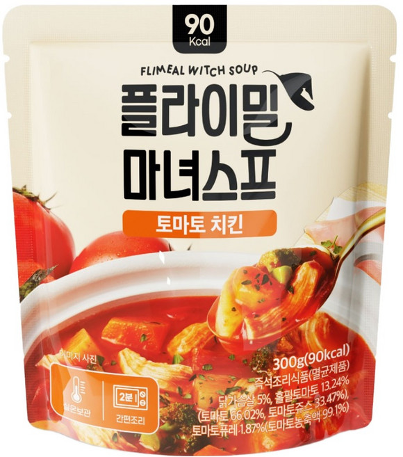 플라이밀 마녀스프 토마토 치킨, 300g, 1개
