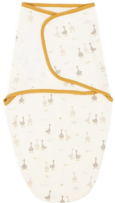 스타빈 신생아용 순면 빅벨크로 패턴 속싸개 S