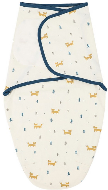 스타빈 신생아용 순면 빅벨크로 패턴 속싸개 S