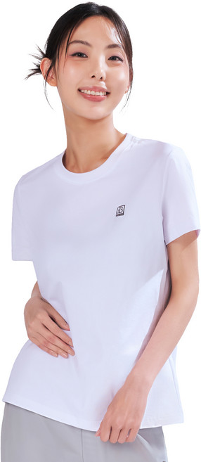 ONE BOY 女款 冰感A級透氣吸濕柔軟滑順冰絲棉冰棉T恤 NO.252509