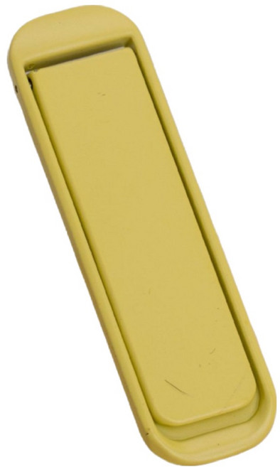 사인포스트 부착식 휴대폰 스탠드 그립 초미니 1.4 x 4.8 cm, 옐로우, 1개