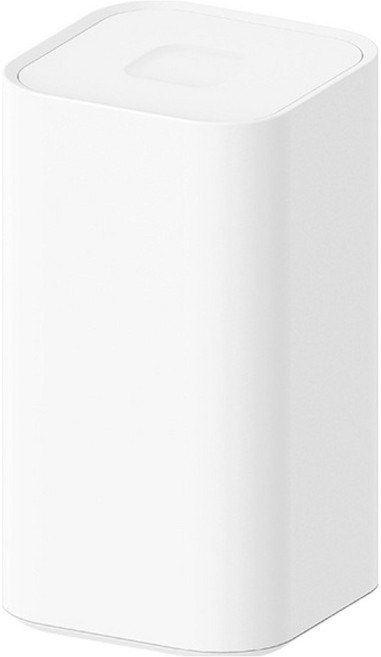 굿무드 원터치 면봉 이쑤시개 보관함 디스펜서, 화이트, 1개