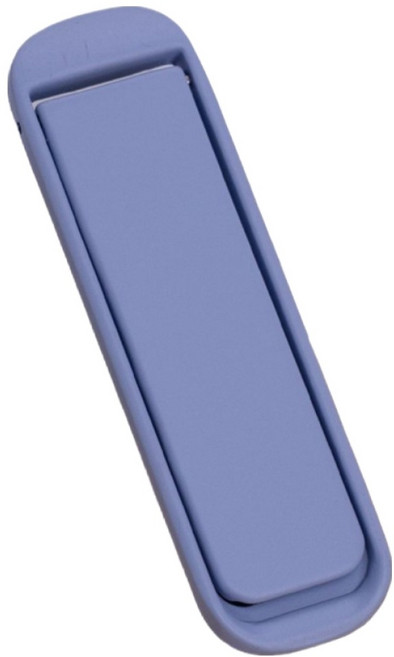 사인포스트 부착식 휴대폰 스탠드 그립 초미니 1.4 x 4.8 cm, 라이트 퍼플, 1개