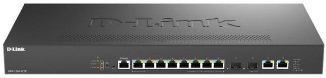 D-Link 台灣公司貨 Multi-Giga 多速率 L2智慧網管交換器, 1個, DMS-1250-12TP