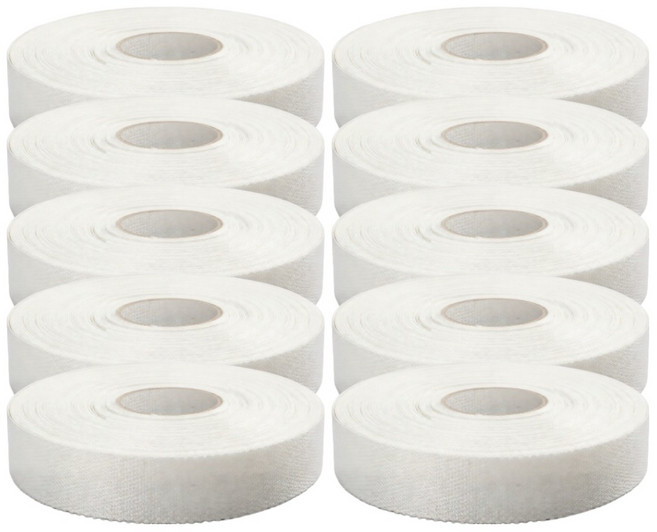 쉼표온 스포츠 클라이밍 관절 보호용 손가락 테이프 흰색, 10개