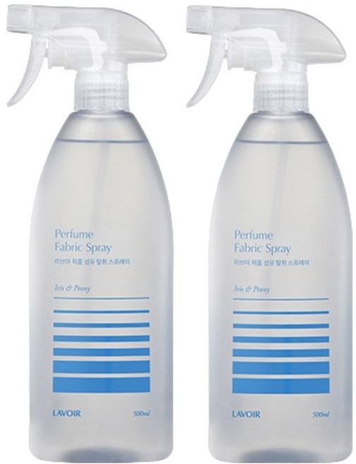 라브아 아이리스 퍼퓸 섬유 탈취 스프레이, 2개, 500ml