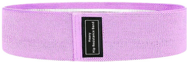 포유리빙 두꺼운 스쿼트 니트 힙업 탄력 루프밴드, 라이트 퍼플, 1개