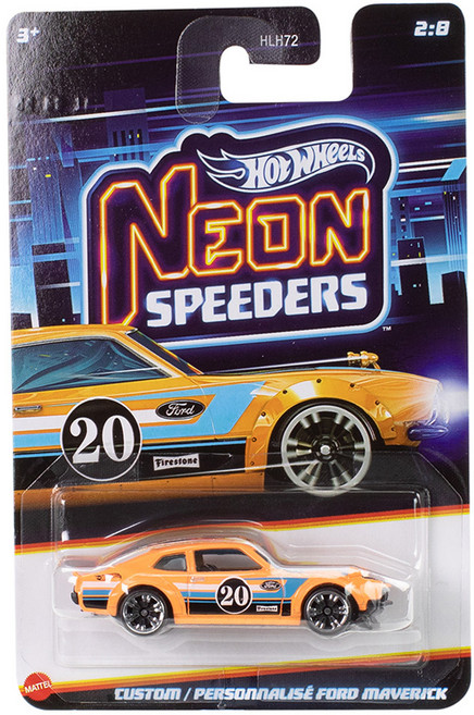 핫휠 네온 스피더 시리즈2 RC카 HLH72_956F, 랜덤발송, 1개