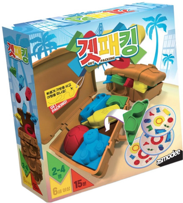 아스모디 겟 패킹 보드게임, 1개