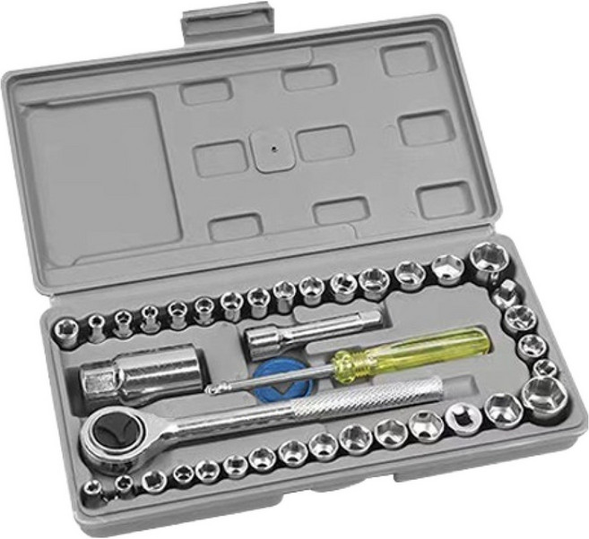 올커버 볼트 제거 리무버 반대탭 히다리탭 40종 세트, 1세트