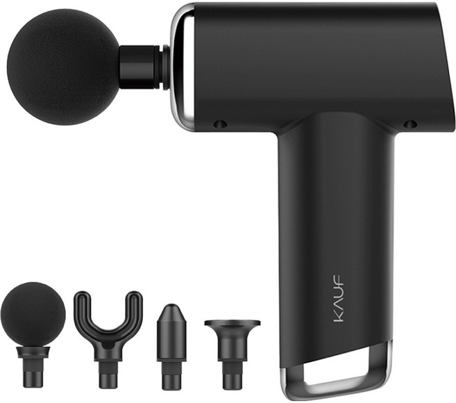 카프 무선 전동 핸디 미니 마사지건, KF-G120, 블랙