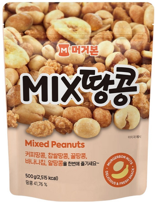 머거본 믹스땅콩, 500g, 1개