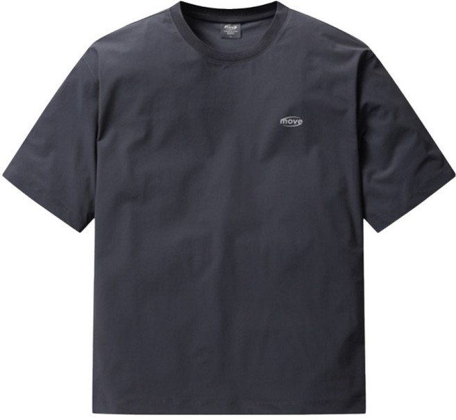 폴햄 남성용 트리코트 라운드넥 반팔 티셔츠