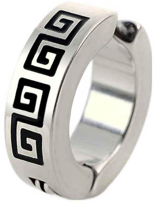 이츠굿텐 유니크 패턴 링 드롭 귀걸이 23-A