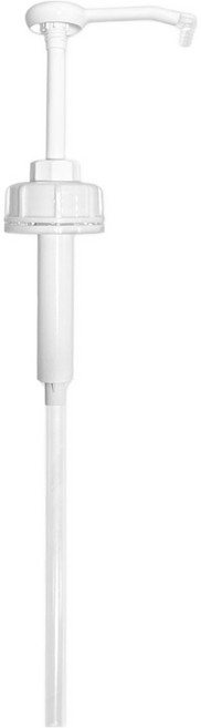 월드크린 누르는 컬러 말통 펌프 화이트, 1개