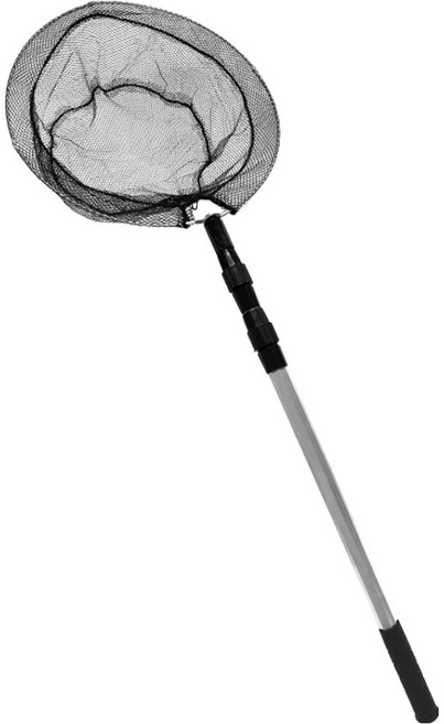 월드크린 3단 접이식 뜰채 그물망, 혼합색상