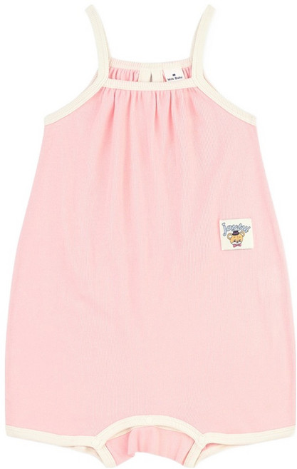 Milk Baby 嬰幼兒柔軟涼感羅紋連身衣 連身褲