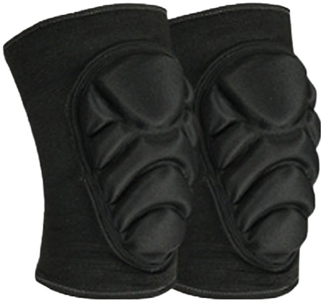 비닷홈 고밀도 쿠션 팔꿈치보호대 2p, 블랙, 1개