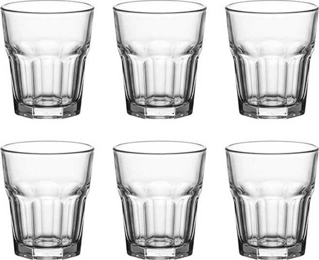 럭키글라스 유로 물잔 285ml, 6개