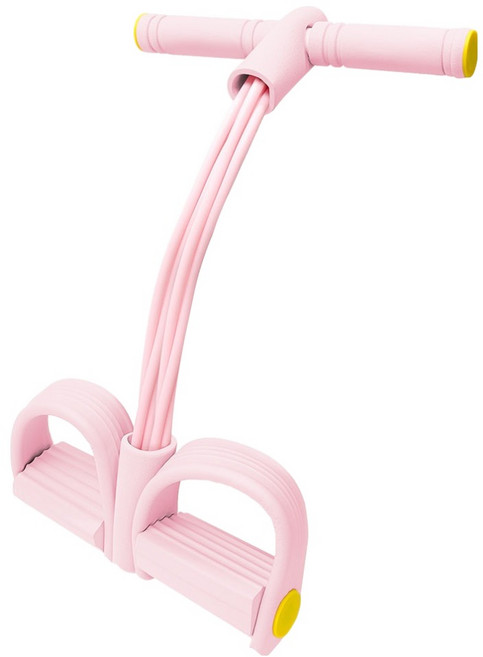 월드크린 스트레칭 로잉 밴드 6선형, 핑크, 1개