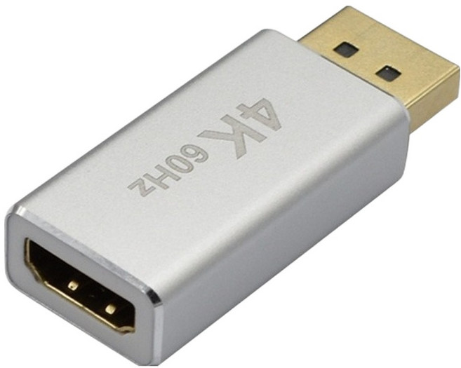 라온디지털 HDMI to DP 4K 60Hz 컨버터, 1개, RG-DP176