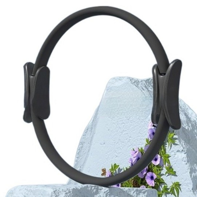 넥스트보그 필라테스 요가링, 블랙, 1개