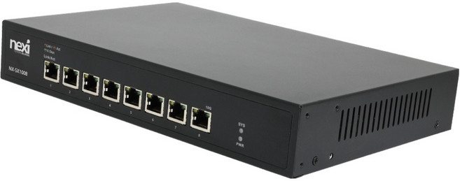 넥시 8포트 10G 스위칭 허브 NX1405, 1개, 1mm