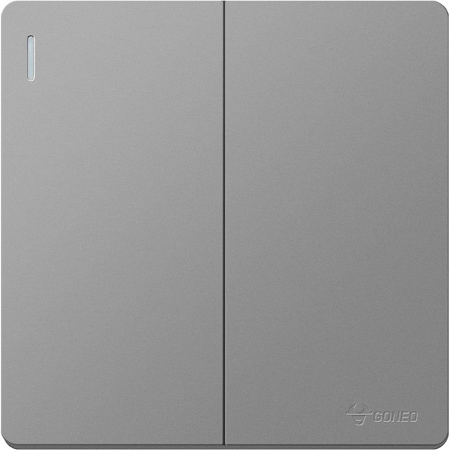 고네오 클래식 노출 1로 스위치 2구 마그네슘, 1개