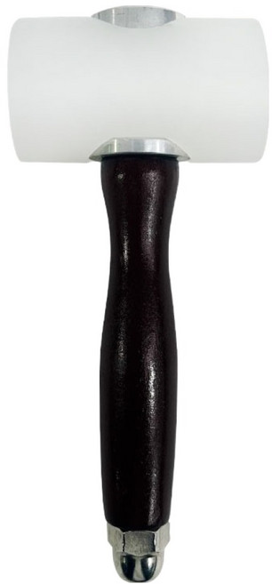 월드크린 다용도 나일론 해머 T형 망치, 1개, 다크브라운