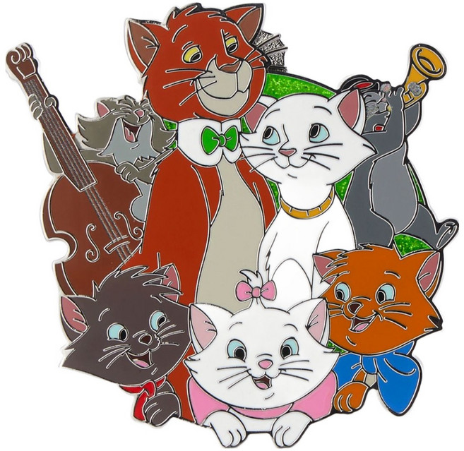 디즈니스토어 아리스토캣 캐스트 뱃지 1000101705