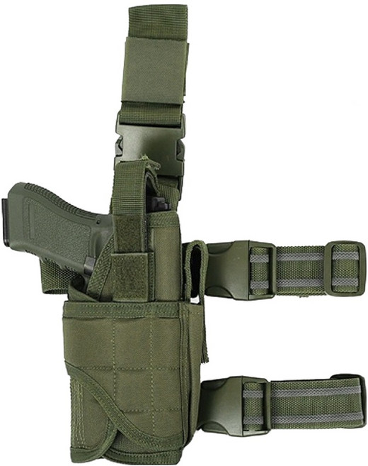 콘도르 택티컬 토네이도 레그 홀스터, OD, 1개
