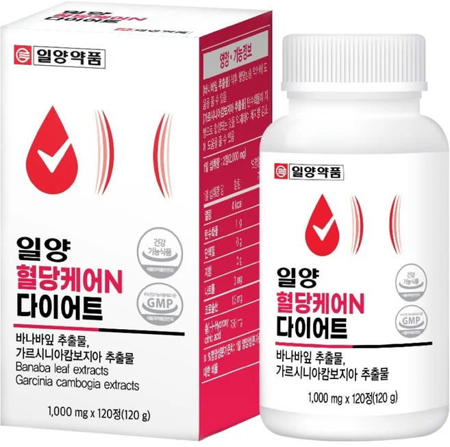 일양약품 혈당케어 N 다이어트, 120정, 1개 - 쿠팡