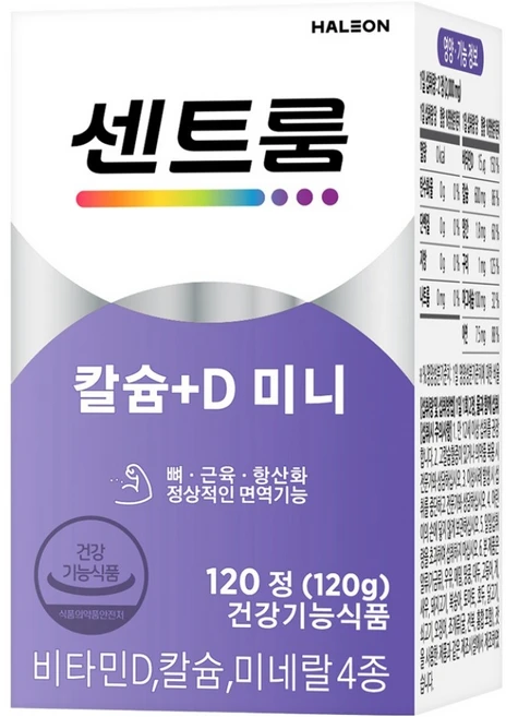 센트룸 칼슘+D 미니 120g, 120정, 1개 - 쿠팡