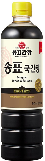 몽고간장 송표 국간장, 1개, 840ml