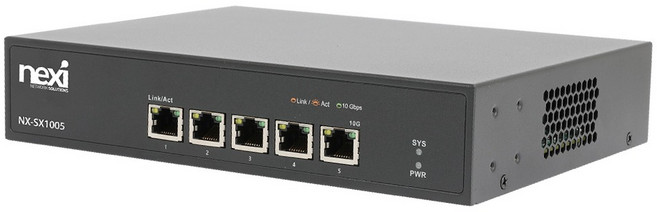 nexi 5埠 10G 交換式集線器 NX1409, 1個, 1mm