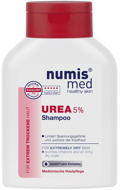 numis med 樂美思 台灣公司貨 尿素5%保濕舒緩頭皮洗髮精, 1件, 200ml