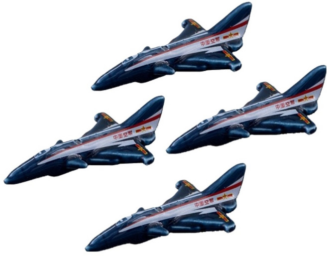 아메리칸로드 귀여운 모양 세라믹 테이블데코 수저받침대 HR2751, 블루비행기, 4개