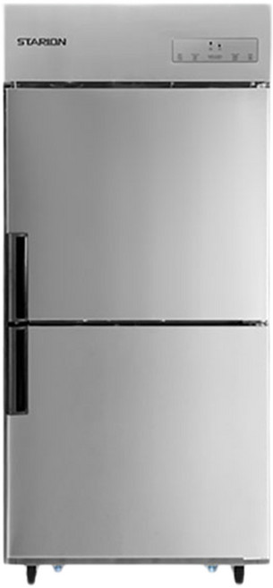 스타리온 업소용 냉장고 35박스 1/2 냉동 내부스텐 688L 방문설치, SR-C35AI