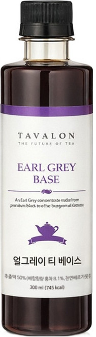 타바론 얼 그레이 밀크 티 베이스, 300ml, 1개입, 1개
