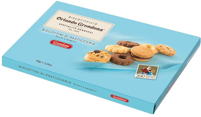 그론도나 비스꼬띠니 디 파스티체리아 쿠키세트 150g, 1세트, 5종