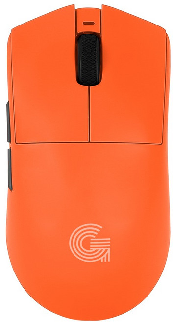 지클릭커 슈퍼히어로 매크로 8K 무선 블루투스 게이밍 마우스, SP109, 오렌지