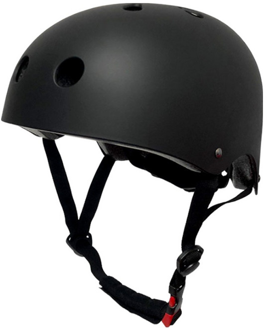 ROLLING STAR 溜冰鞋 滑板 自行車 安全帽 GH-400, 黑色, 1個