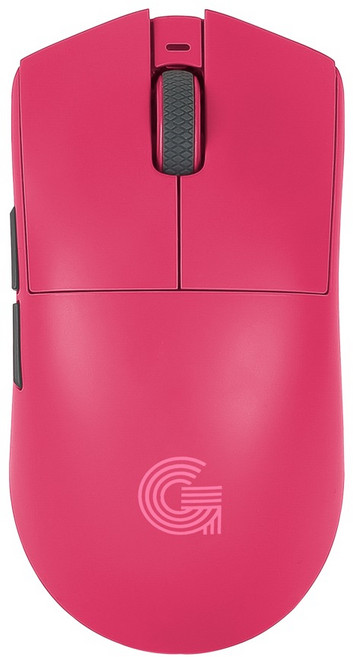 지클릭커 슈퍼히어로 매크로 8K 무선 블루투스 게이밍 마우스, SP109, 핫핑크